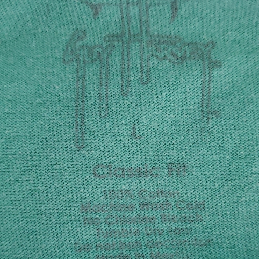 Guy Harvey Teal Long Sleeve Shirt - Picture 4 of 4